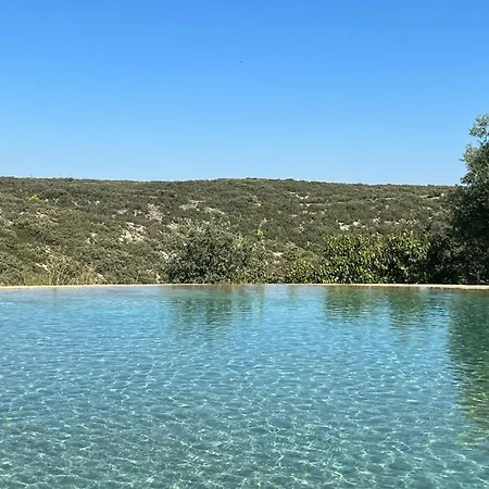 10 P Piscine Lagon Avec Vue Epoustouflante Proche Uzes Vila Saint-Maximin (Gard)