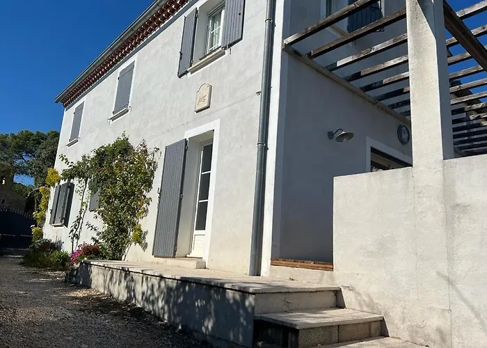 10 P Piscine Lagon Avec Vue Epoustouflante Proche Uzes 别墅